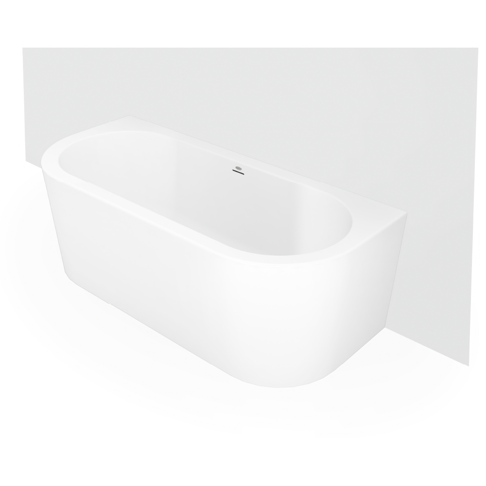 Silba: Back to Wall Bathtub